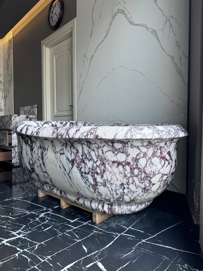 Calacatta Viola Bathroom Bathtub