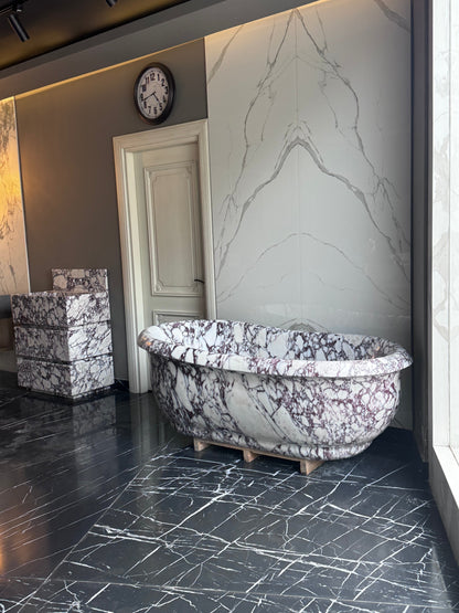 Calacatta Viola Bathroom Bathtub