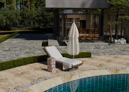 Luxury Outdoor Marble Tables – Perfect for Modern Villas